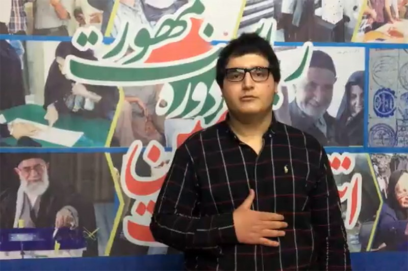 فیلم | کاندیدای ۲۰ساله‌ای که احساس خطر کرده و رقیب اصلی‌اش قالیباف است