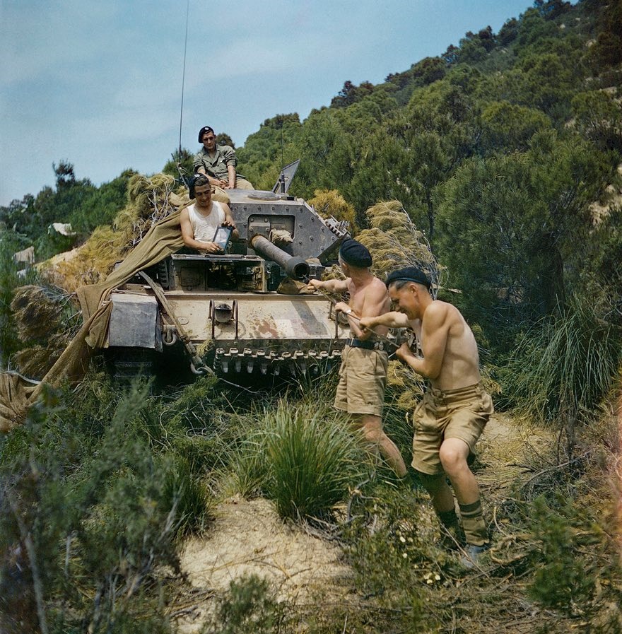 تصاویر | تصاویر رنگی از جنگ جهانی دوم