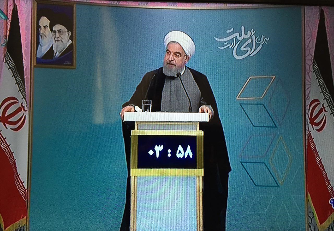 روحانی: با تهدید و حصر نشاطی برای جامعه نمی‌ماند/ خواستم جلوی گناه قالیباف رو بگیرم