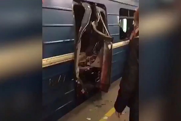 فیلم | همه تصاویر منتشر شده از انفجار متروی سن‌پترزبورگ