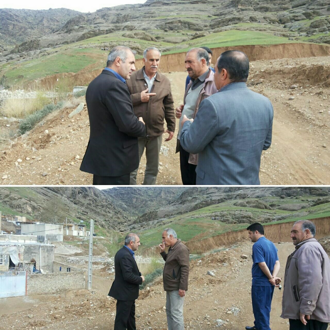بازدید شهردار خرم اباد از ابشار ششم مخملکوه/ایجاد پارک ده هکتاری در اطراف ابشار