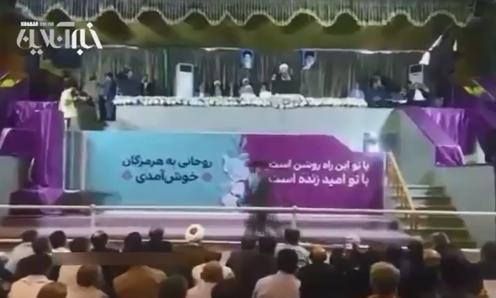 فیلم | روحانی: برخی فکر می‌کنند افتتاح طرح مانند زدن کلید لامپ است