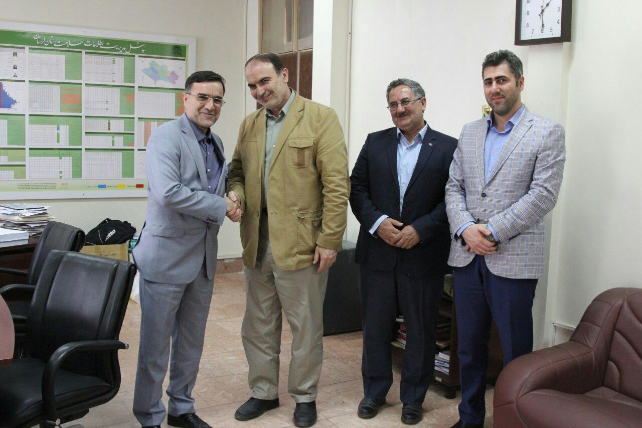 نشست مشترک رییس دانشگاه علوم پزشکی و مدیرعامل بانک ملی لرستان