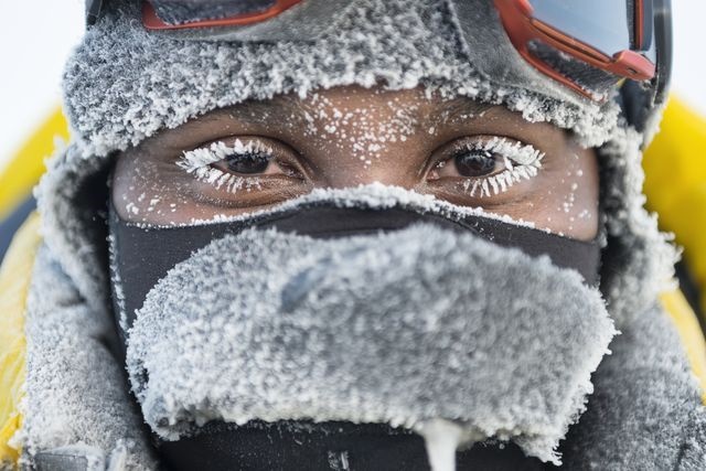 عکس | چهره مرد یخی در عکس روز نشنال جئوگرافیک 