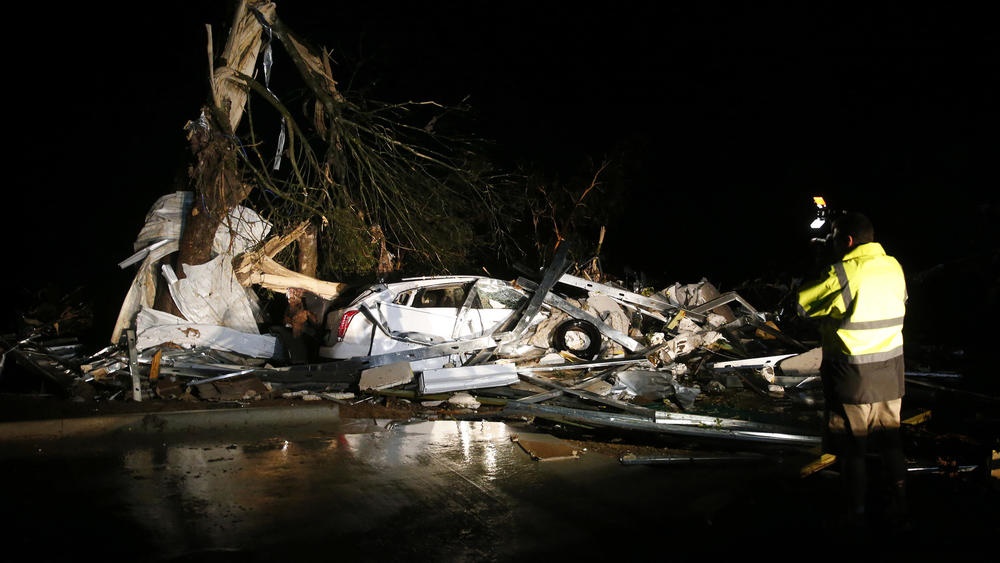 تصاویر | خسارت‌های طوفان سهمگین در آمریکا