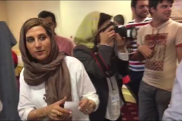 فیلم | ستاره‌های ایرانی جشنواره کن پای صندوق رای