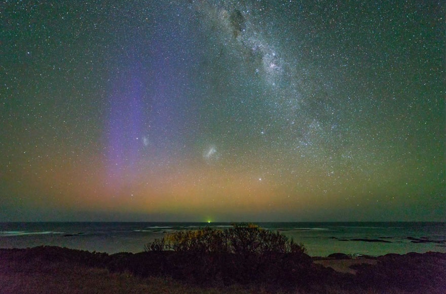 تصاویر | آسمان هزار رنگ استرالیا