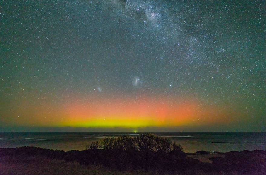 تصاویر | آسمان هزار رنگ استرالیا