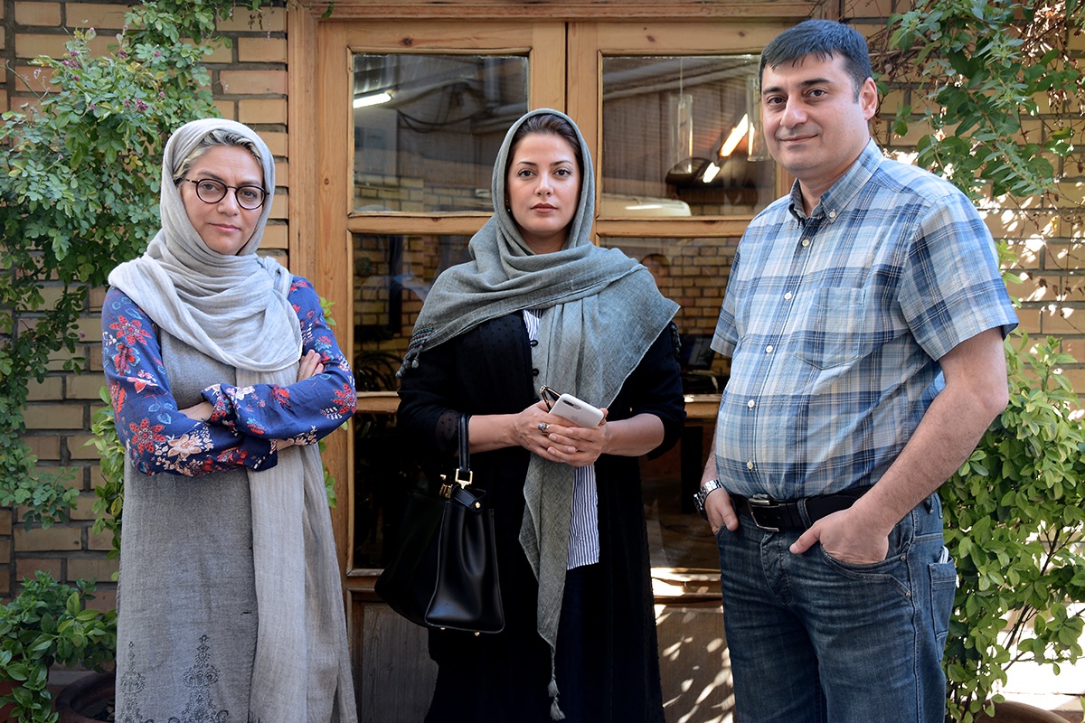 تصاویر | طناز طباطبایی و منیر قیدی در کافه خبر