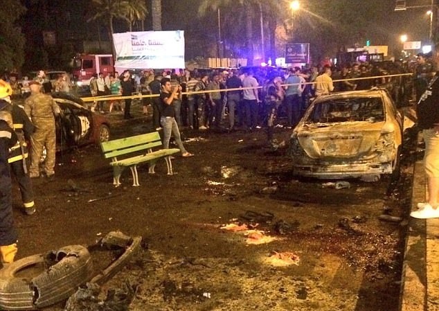تصاویر | انفجار بستنی‌فروشی در بغداد با ۲۰ کشته 