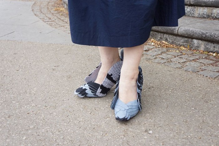 تصاویر | کفش‌های کبوتری خانم ژاپنی!