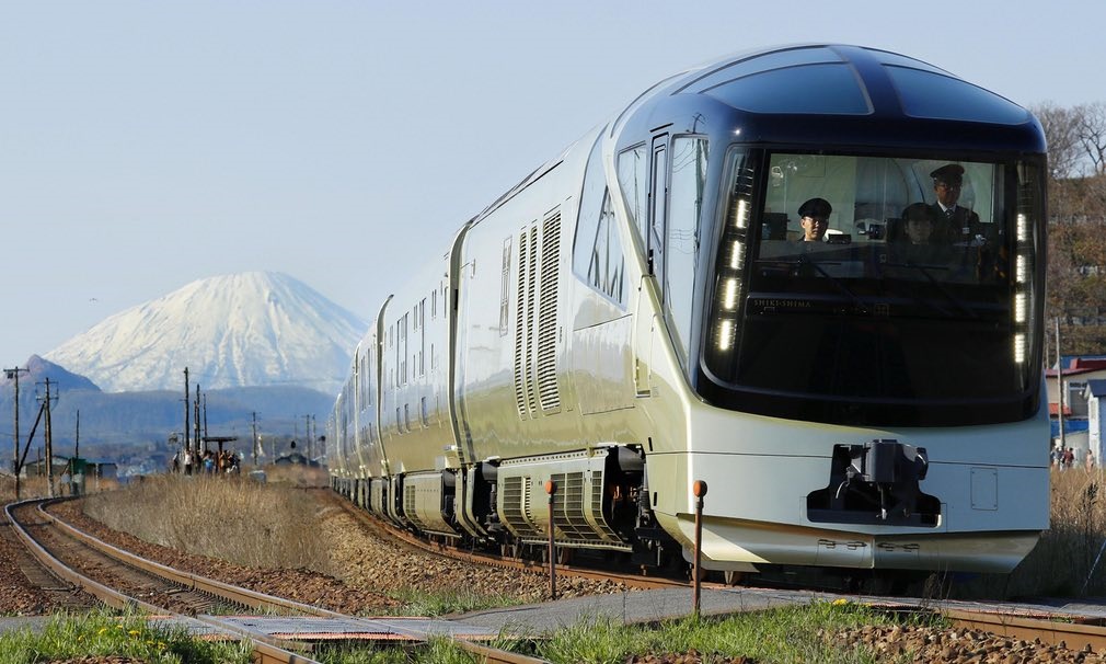 تصاویر | «شیکی شیما»، لوکس‌ترین و مدرن‌ترین قطار جهان