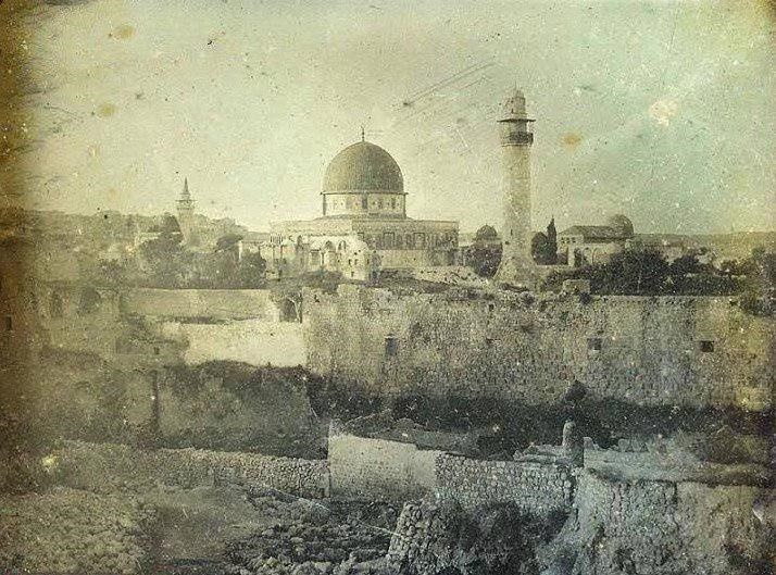 عکس | نخستین عکس ثبت شده از مسجدالاقصی در سال ۱۸۴۱