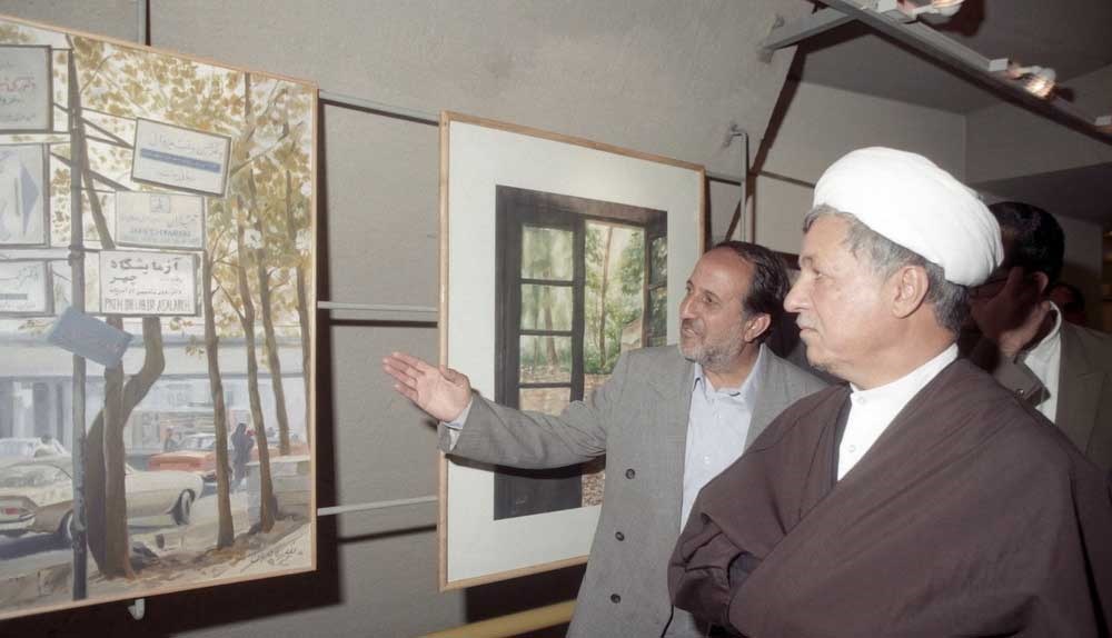 تصاویر | افتتاح بوستانی به دست آیت‌الله هاشمی رفسنجانی در ۲۲ سال قبل