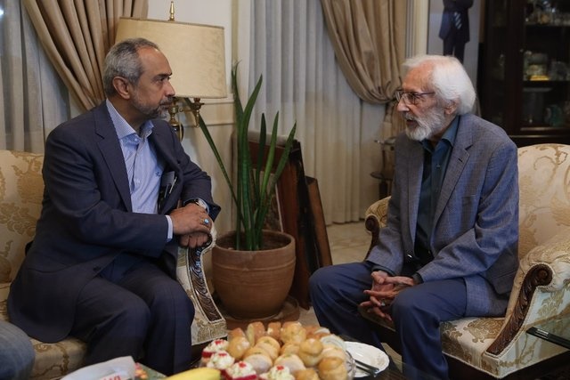 دیدار رئیس دفتر رئیس‌جمهور با جمشید مشایخی