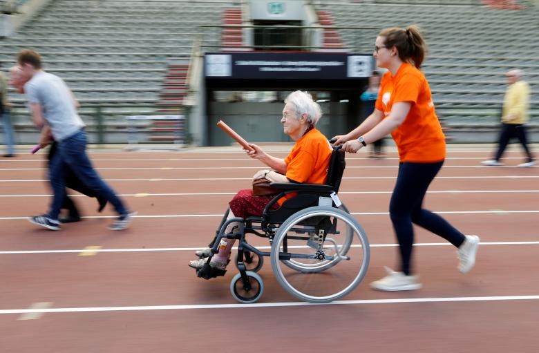تصاویر | مسابقات المپیک؛ این بار برای سالمندان!