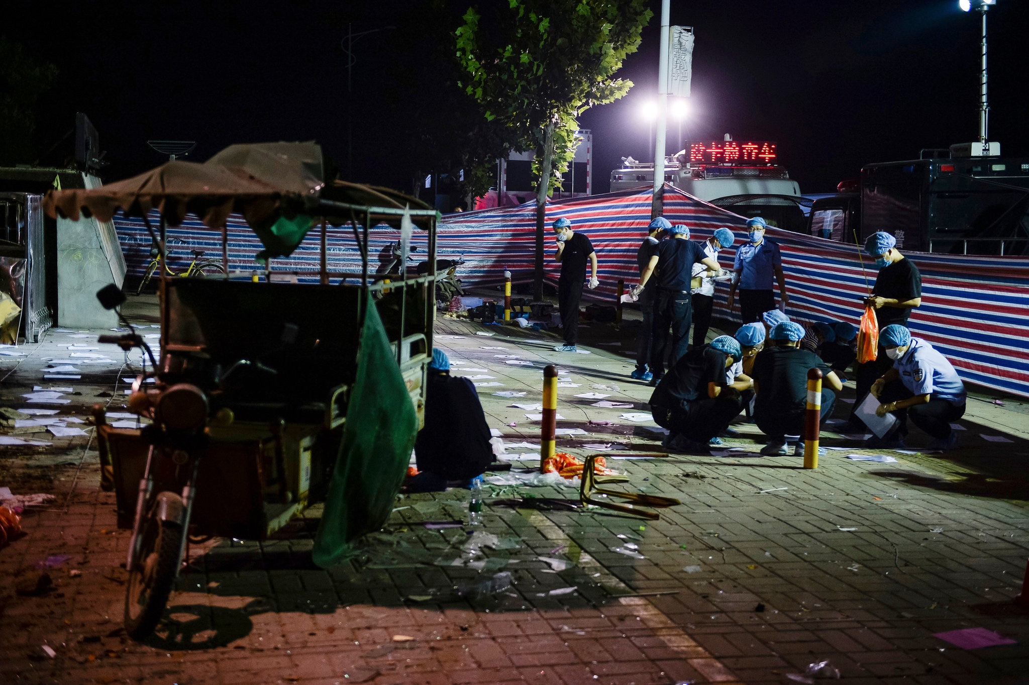 تصاویر | انفجار مهدکودک در چین با حداقل ۷ کشته