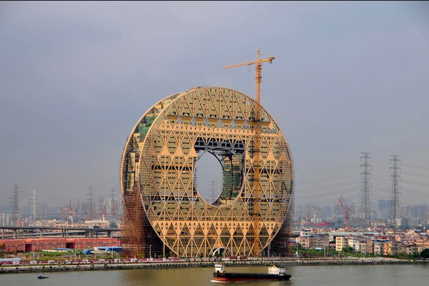 تصاویر | ساختمان‌های عجیب و غریب چینی‌ها