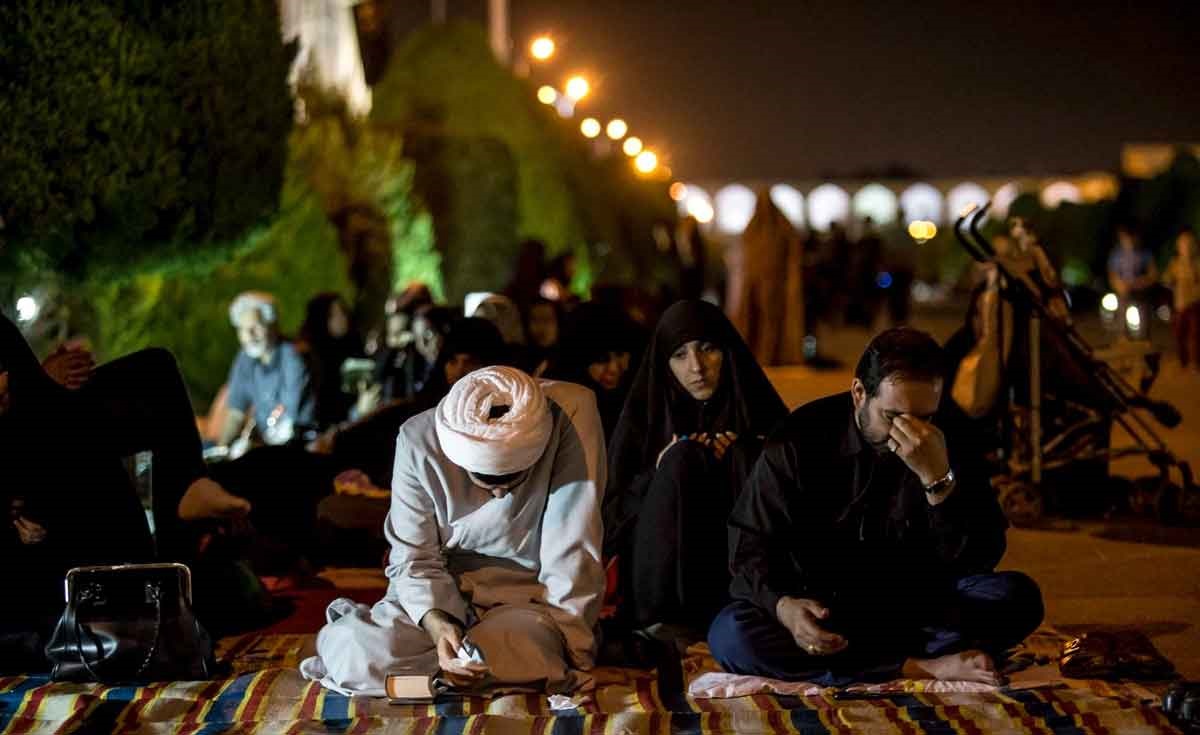 تصاویر | شب‌زنده‌داری ایران در سومین شب قدر