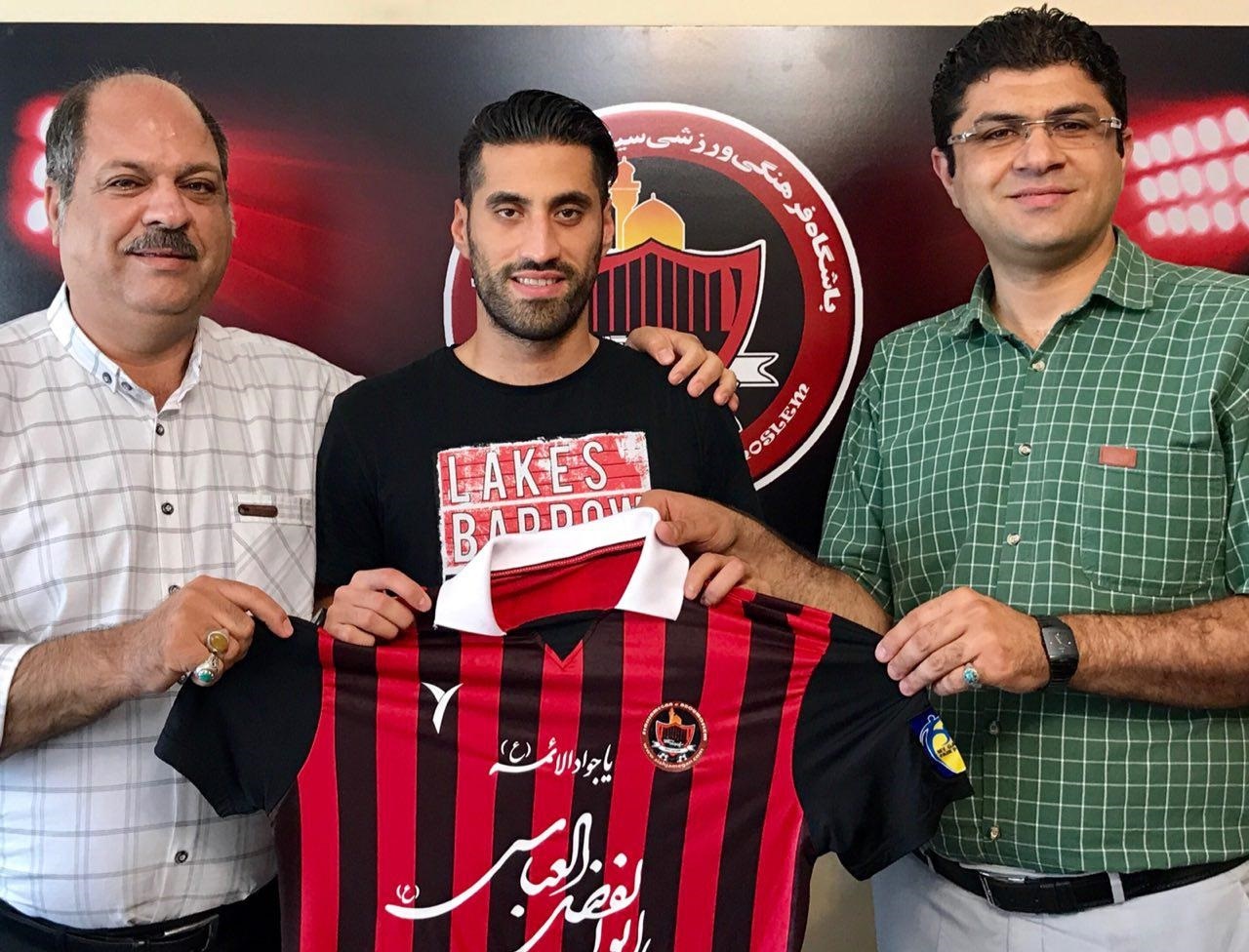 اکبر میثاقیان پسرش را به تیمش برد