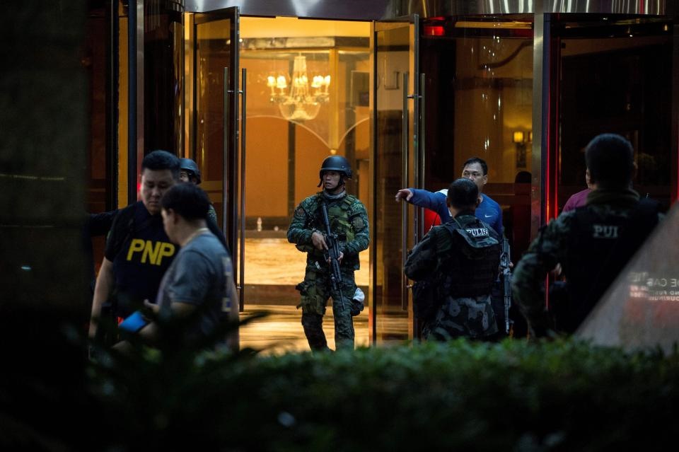 تصاویر | حمله مسلحانه به هتلی در فیلیپین | ۳۶ نفر کشته شدند