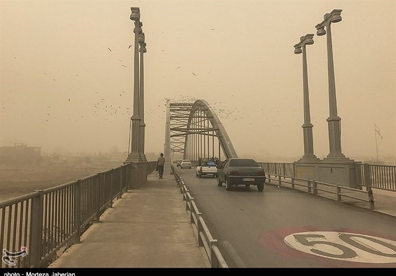 پیش‌بینی گرد و خاک برای خوزستان، بوشهر و ایلام 