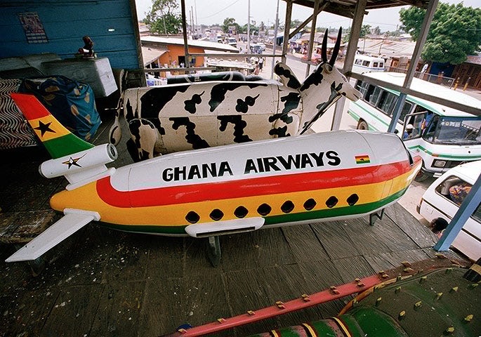 تصاویر | تابوت‌های رنگارنگ و فانتزی مردگان در کشور غنا