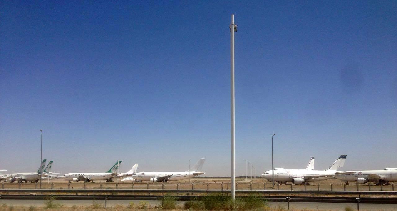 تصاویر | این‌جا گورستان هواپیماهای ایران است