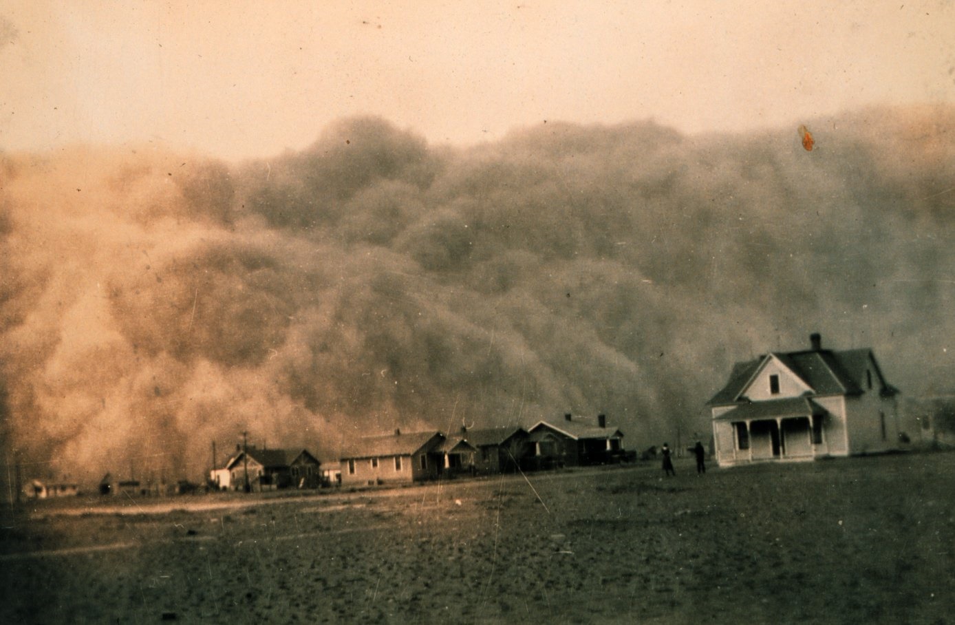 آمریکایی‌ها یک‌ قرن پیش برای مقابله با گردوغبار چه‌کردند؟
