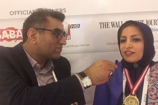 فیلم | بانوی جوان ایرانی چگونه برنده مدال طلای المپیک نفت شد؟