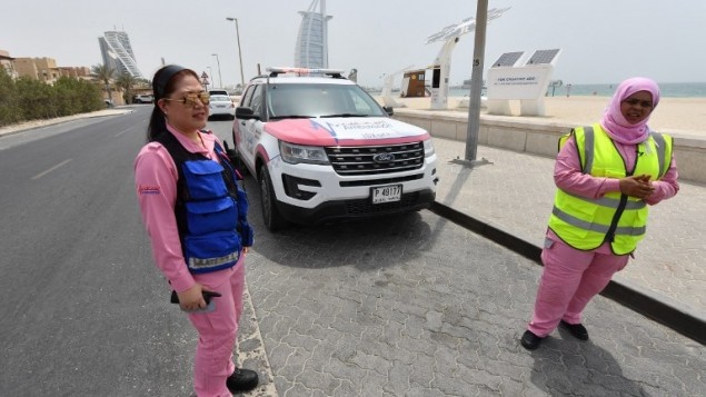 تصاویر | آمبولانس صورتی مخصوص بانوان در دبی