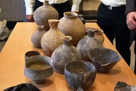 کشف ظروف با قدمت ۳ هزارسال قبل‌ میلاد در بجنورد