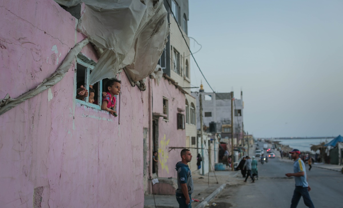 تصاویر | شب‌‌های سیاه مردم غزه