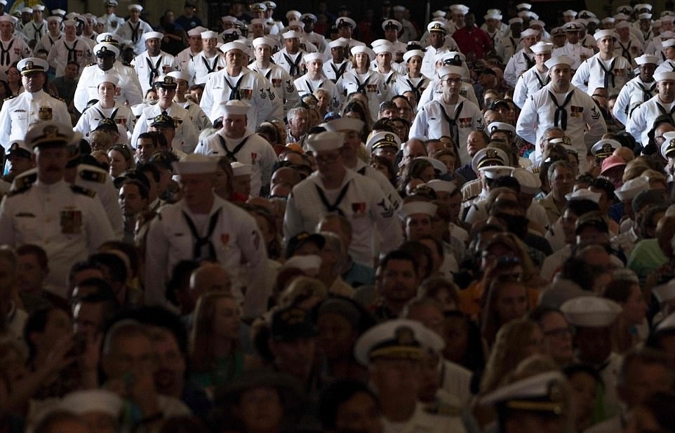 تصاویر | گران‌ترین کشتی جنگی جهان که به ناوگان آمریکا پیوست