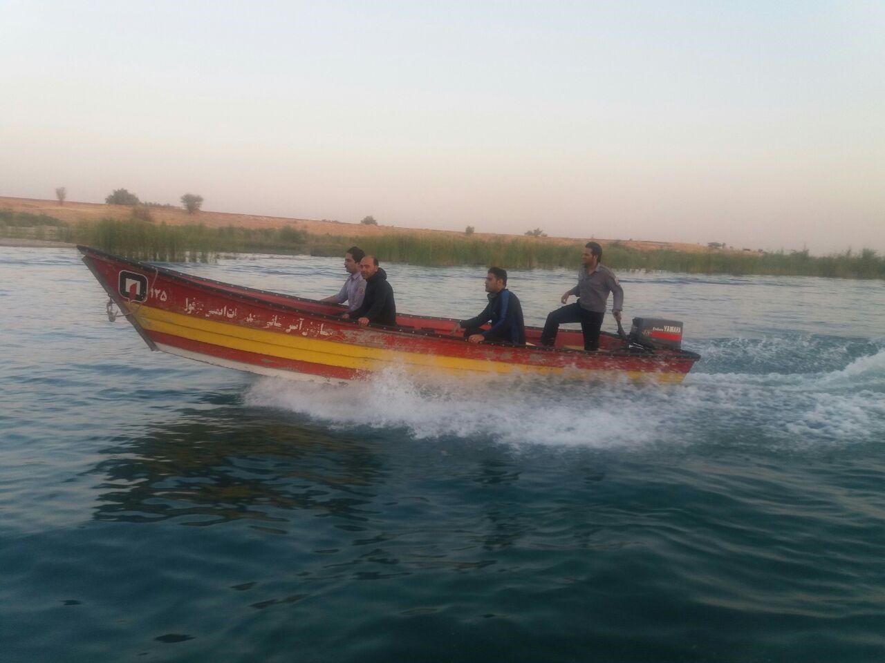 اعزام گروه قایقرانی خوزستان به منطقه چال کندی دزفول