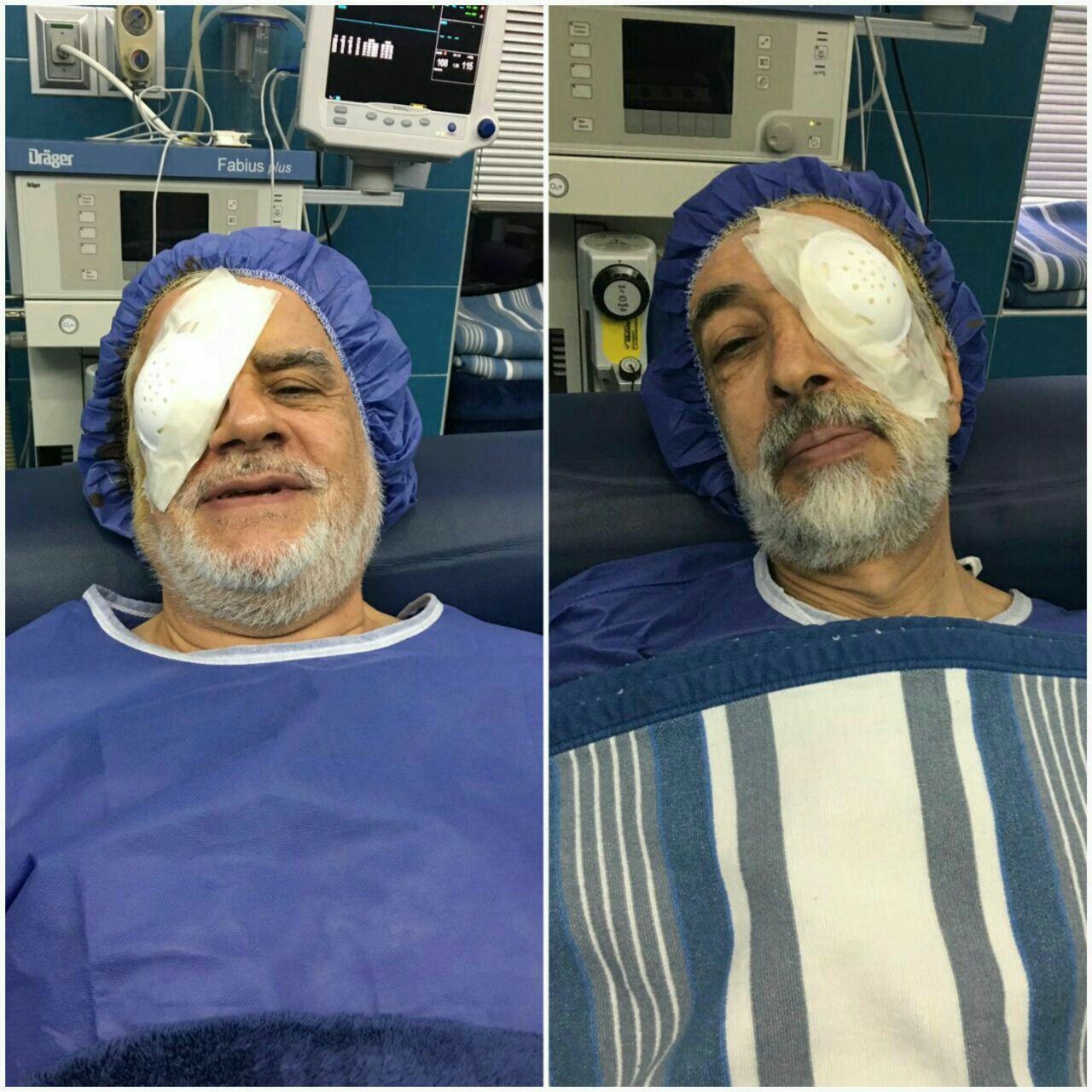 وزیر بهداشت پس از جراحی چشم عارف و حدادعادل: کاش چپ و راست نمی‌شدیم!/ عکس