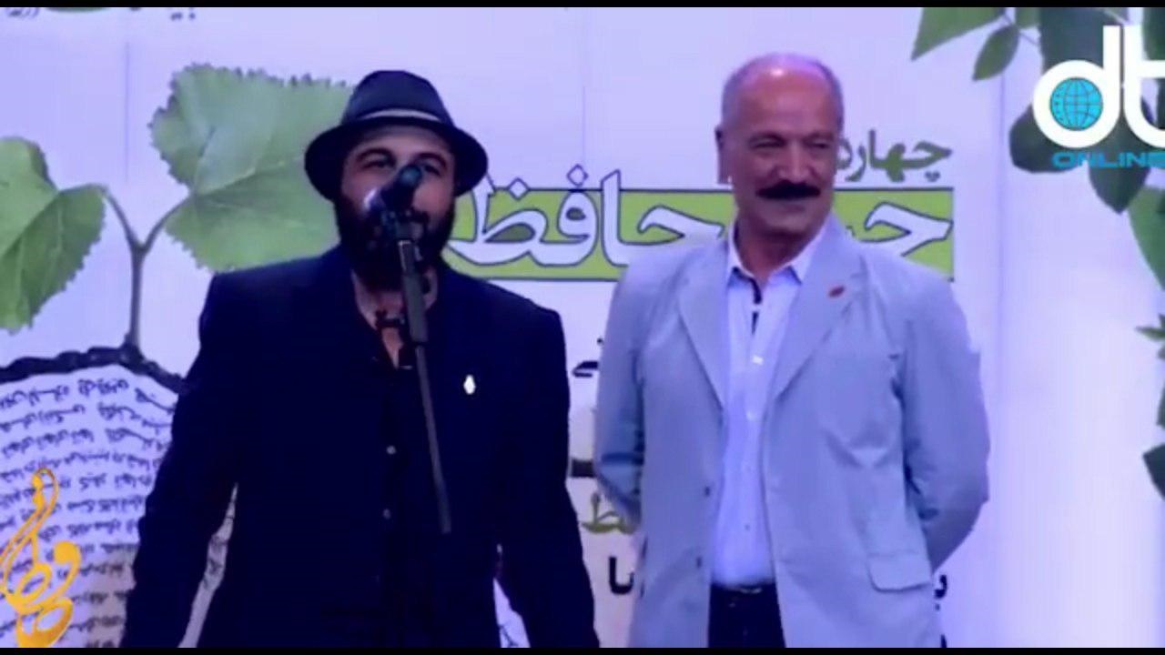 فیلم | شب شده پر ستاره... | شعری که رضا عطاران از حافظ خواند!