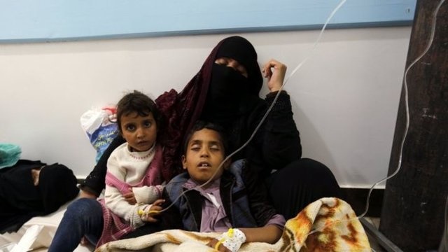 شیوع وبا در یمن کمتر شد؛ البته بعد از ابتلای ۴۰۰ هزار نفر