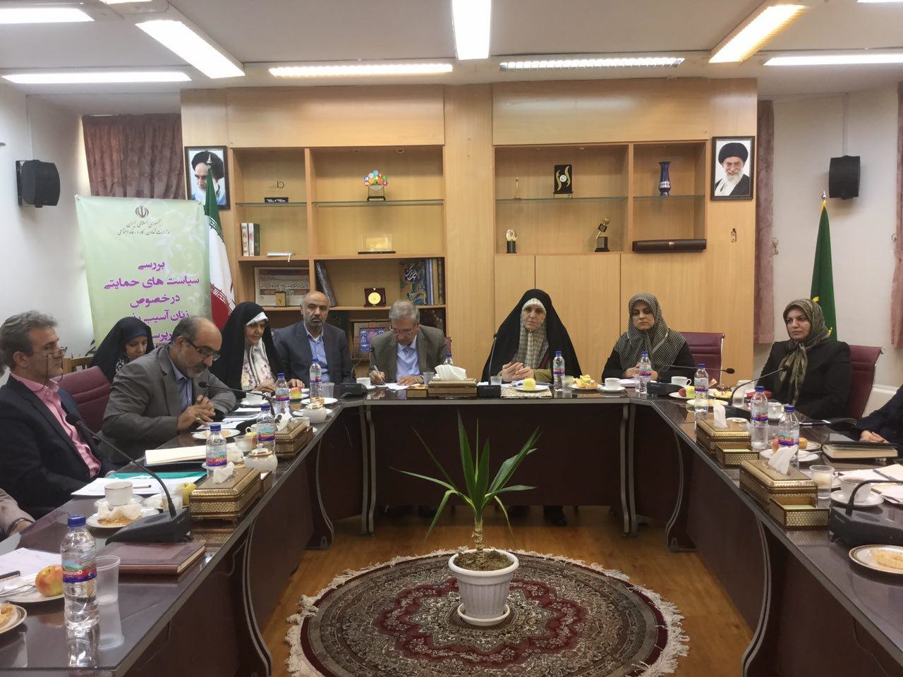 نشست کمیسیون تخصصی شورای عالی رفاه با حضور ربیعی و مولاوردی