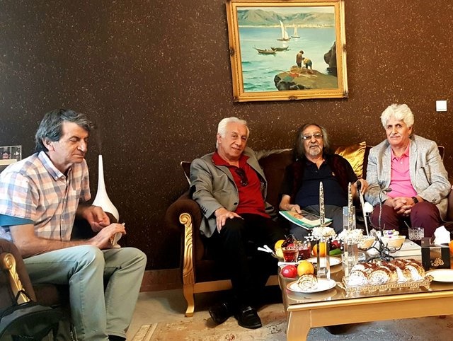 تقدیر از یک روزنامه‌نگار پیشکسوت