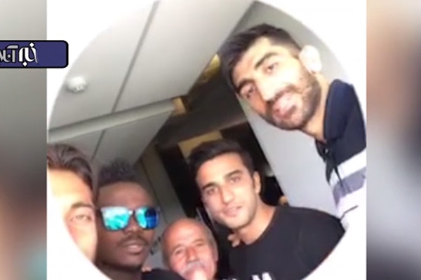 فیلم | شوخی جالب بیرانوند با بازیکن جدید پرسپولیس