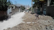 آغاز عملیات اجرایی تاسیسات فاضلاب در روستای بدرآباد علیا 