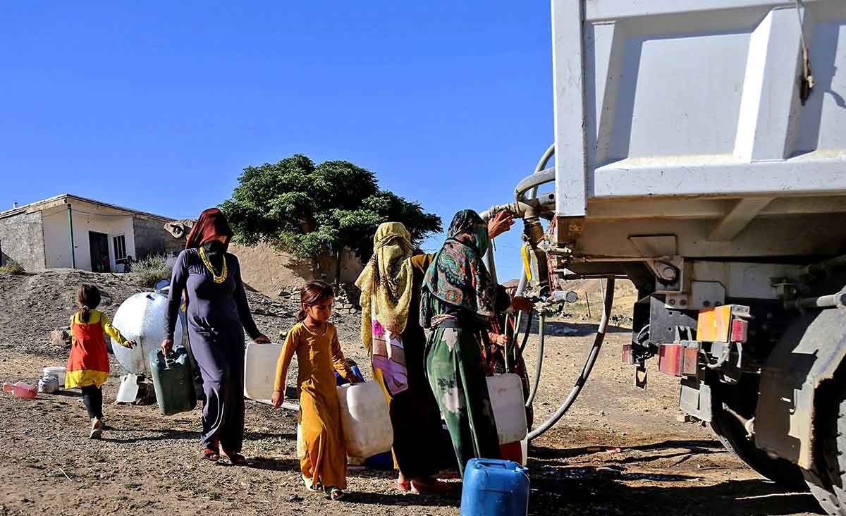 تصاویر | زندگی پر مشقت در روستای بدون آب