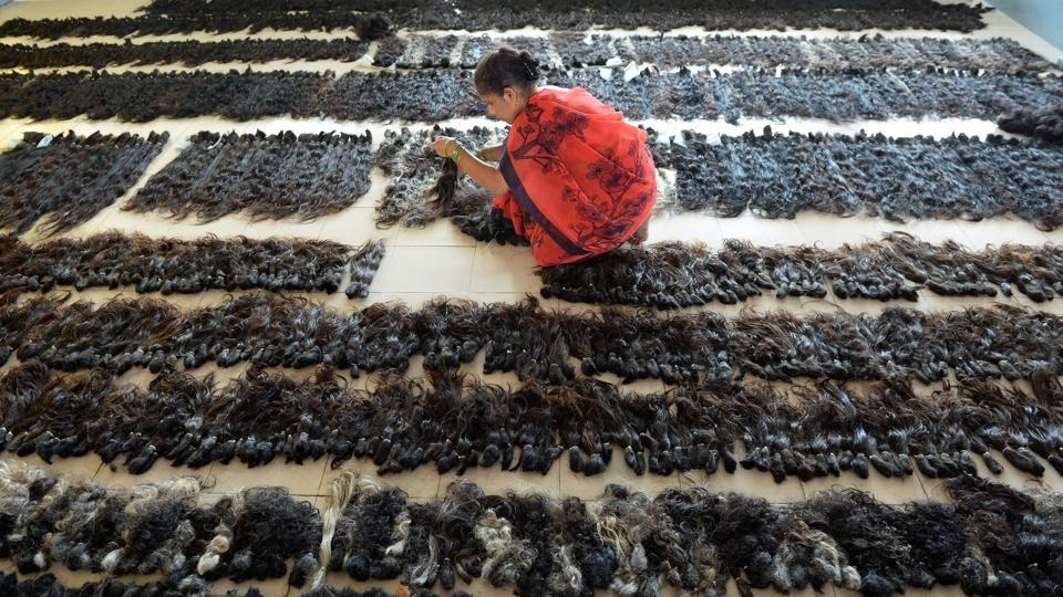 تصاویر | تجارت پرسود مو در هند