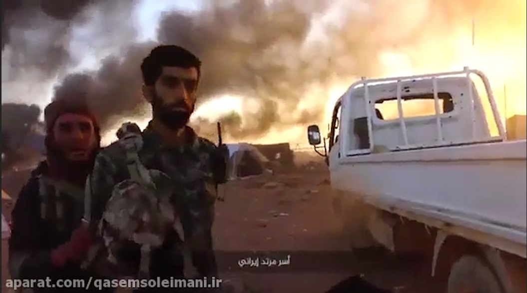 فیلمی که داعش از لحظه اسیر شدن شهید حججی منتشر کرد