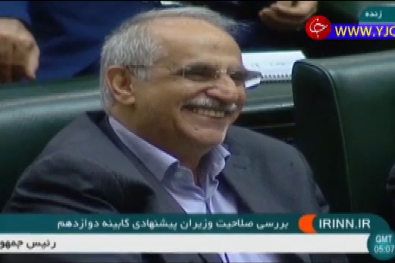 فیلم | شوخی حسن روحانی با وزیر پیشنهادی اقتصاد