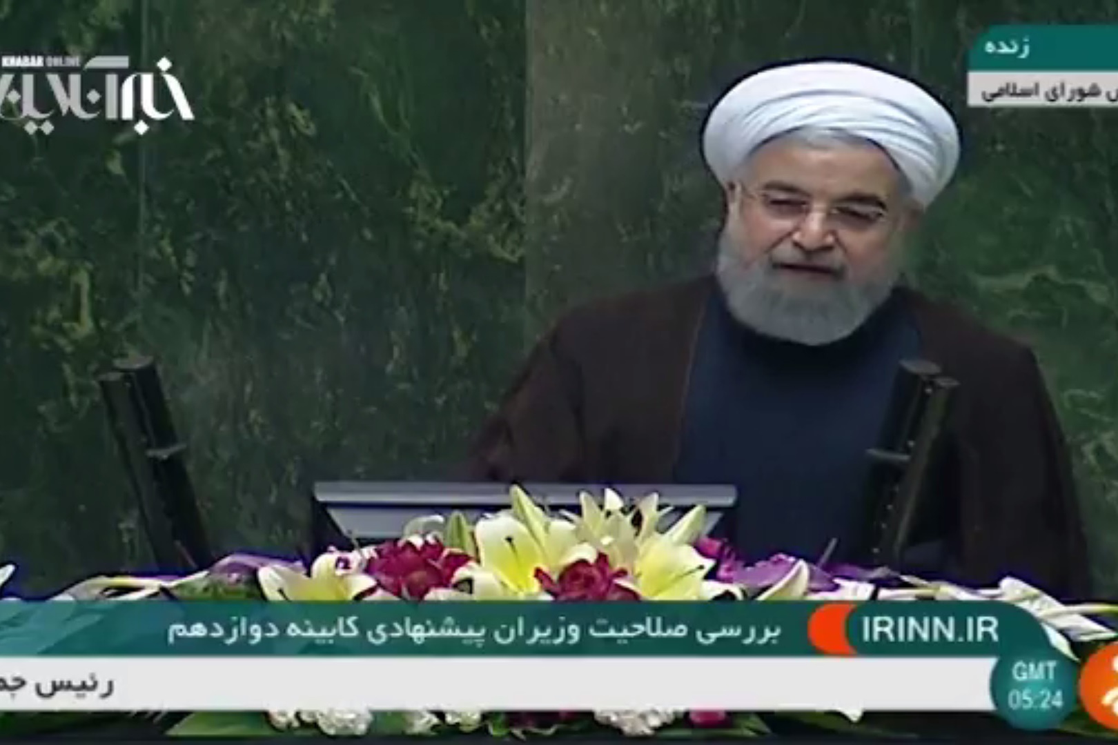 فیلم | دفاع روحانی از وزیر رفاه: ربیعی خودش کارگر بوده و می‌داند مضیقه چیست