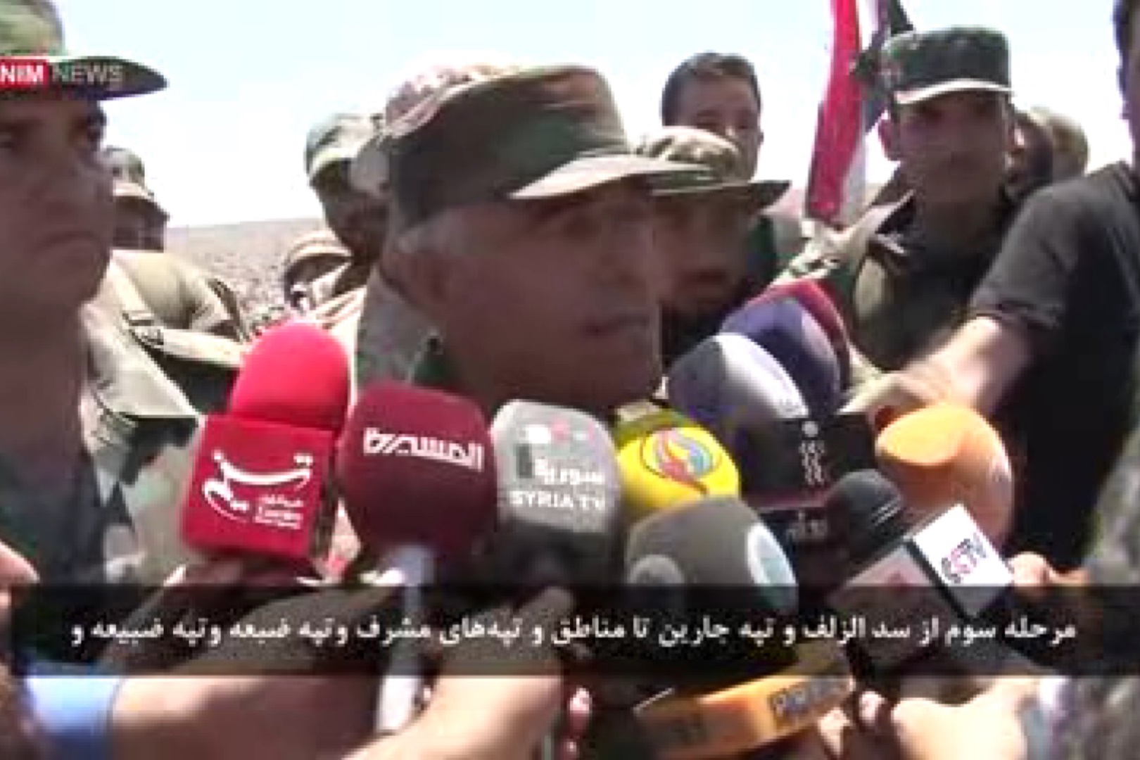فیلم | سیطره ارتش سوریه بر مرزهای اردن در عملیات صحرای السویداء