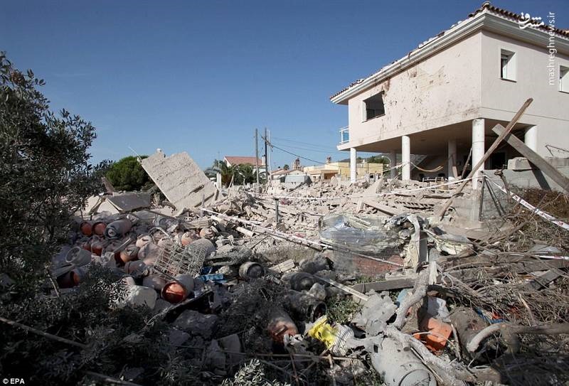 تصاویر | انفجار یک خانه بعد از حمله تروریستی داعش در بارسلون