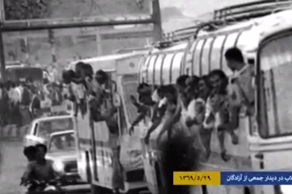 فیلم | اولین دیدار آزادگان با رهبر انقلاب بعد از بازگشت به ایران